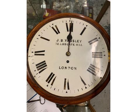 J.B Yabsley wall clock London 
