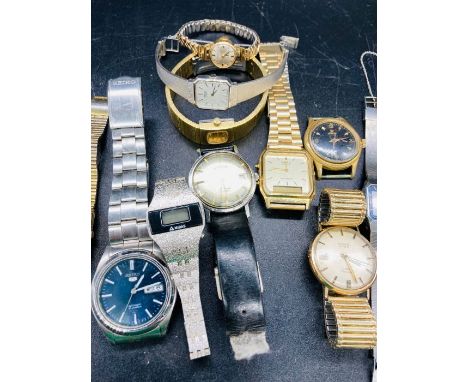 A selection of watches to include a Rotary
