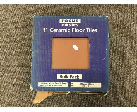 A quantity of ceramic floor tiles