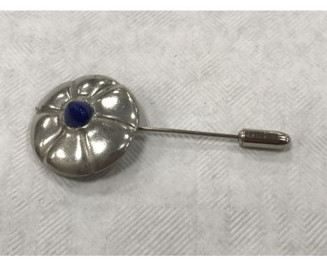 A liberty pewter stick pin, produced in 1975 for the Hera collection to celebrate the founding of the London store in 1875