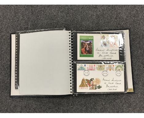 An album of first day covers