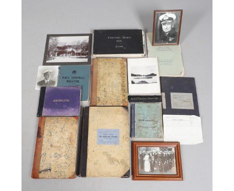 AN IMPORTANT NAVAL ARCHIVE BELONGING TO COMMANDER C.C. BELL D.S.O. TO INCLUDE HIS PERSONAL RECORD OF THE EVENTS AT GALLIPOLI 