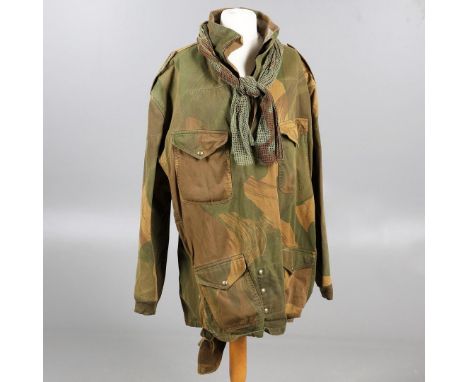 A REPRODUCTION DENISON SMOCK. A Dennison type smock with label for K&amp;C Limited Edition "Smocks, Dennison, Airborne Troops