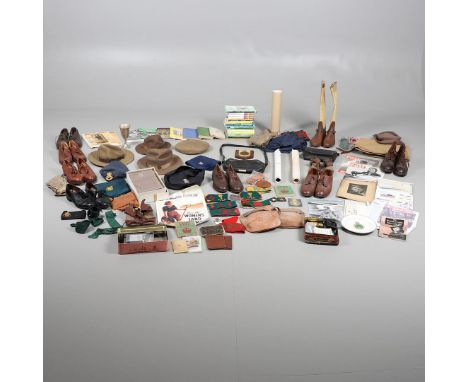 WOMENS LAND ARMY: A COLLECTION OF PATHCES, ARMBANDS, EPHEMERA AND OTHER ITEMS. A large collection of items relating to the Wo