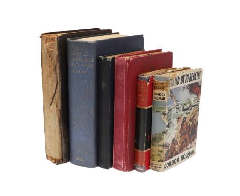 AN INTERESTING SECOND WORLD WAR PHOTOGRAPH ALBUM AND VARIOUS BOOKS. An interesting photograph album of Second World War image