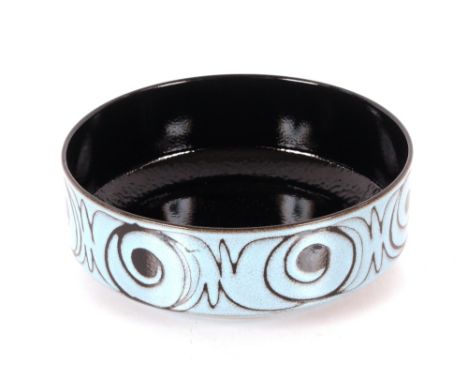 A Poole pottery "Aegean" fruit bowl, 25cm dia.