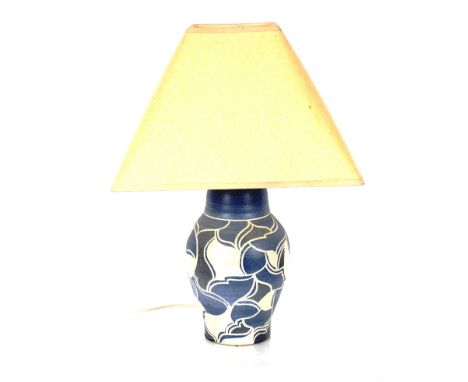 A Eusch Spettigue table lamp and shade 