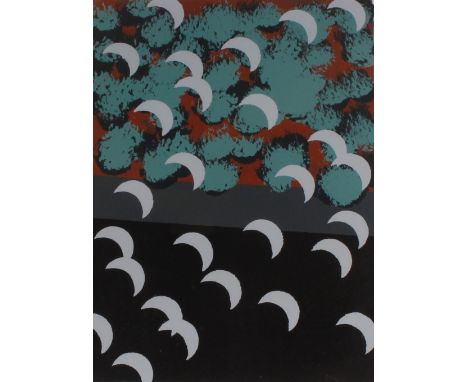 Lithograph "Under The Copper Beach" dated 11th August 1991, limited edition 41/45