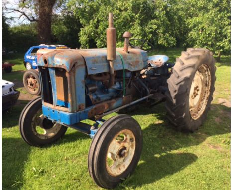 FORDSON MAJOR TRACTOR, EASY STARTER WITH WORKING PTO AND HYDRAULICS