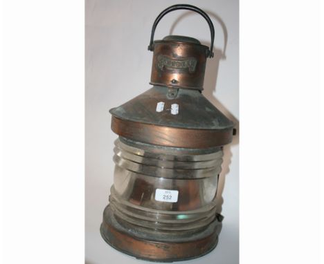 MASTHEAD BRASS SHIP'S LIGHT 