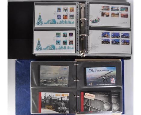 Stamps - Isle Of Man &amp; Guernsey First Day Covers - x2 albums, one for each collection. All neatly laid out in slip-in pre
