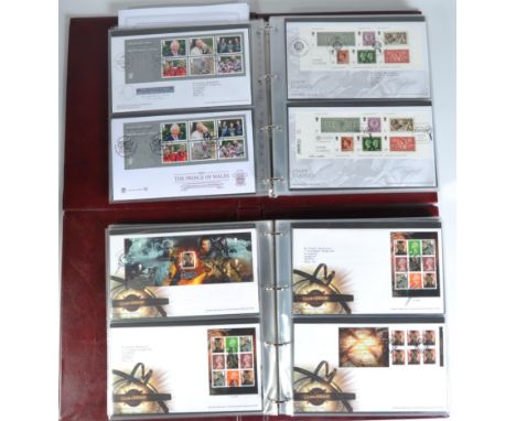 Stamps - First Day Covers - two albums of 2017-2019 (inclusive) Royal Mail issued First Day covers / FDCs. Includes; Star War