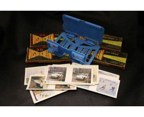 Four packs of Vistascreen views to include Bristol Zoo, Bourton-on-the-Water Model Village, Longleat and Blackpool Tower toge