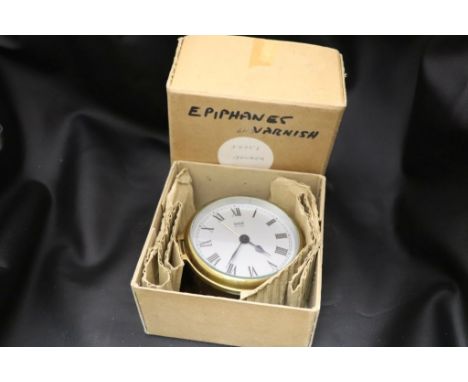 Brass cased Nautical style Sestrel Alarm clock