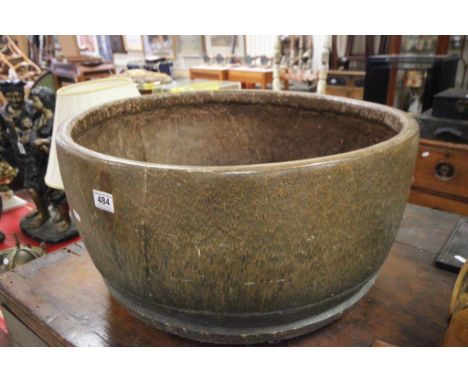 Large tree trunk carved Wooden bowl