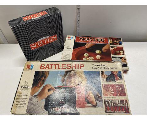 A selection of vintage board games 