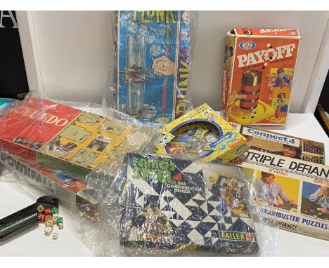 A large selection of vintage board games etc. (unchecked) No shipping. 