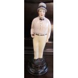 A pottery model of “William Clarke,