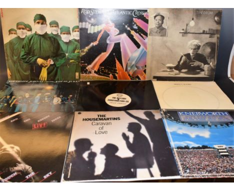 Vinyl Records - LP's including Rainbow, Bob Dylan, Genesis, Rod Stewart, etc.