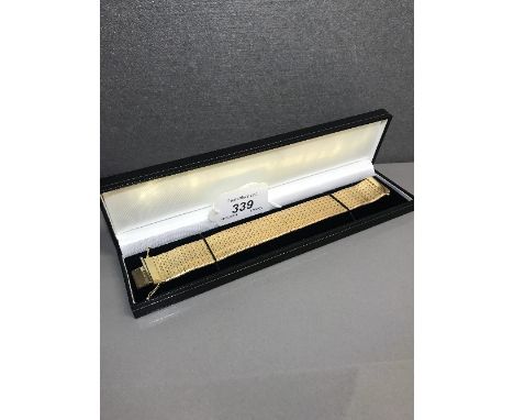 GOLD PLATED BRACELETE