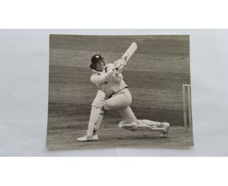 CRICKET, press photos, 1970s Ashes, showing Gower (3) &amp; Turner batting; Botham, Barrington &amp; Smith; Brian Johnston li