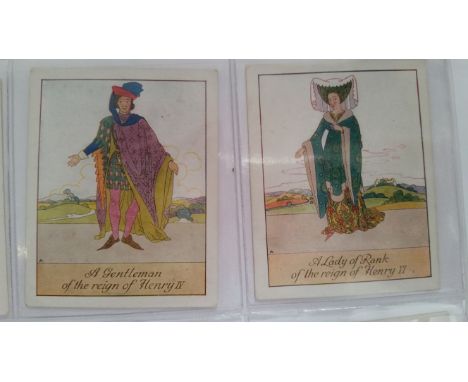 CARRERAS, mainly part sets, inc. Naval Uniforms, Raemaeker, Turf, Views of London, Britains Defences, Notable MPs, Tools, Sch