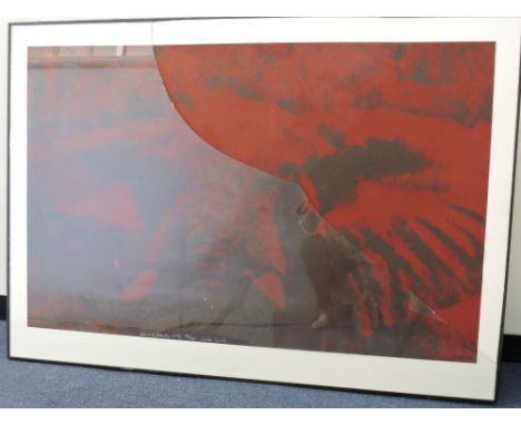 Colin Self (20th century Britsh), Power & Beauty No. 5, limited edition lithograph 54/75, signed lower centre, 68cm x 104cm.