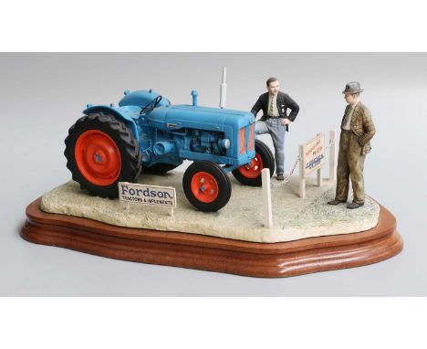 Border Fine Arts 'A Major Decision' (Fordson Major E1ADDN Tractor), model No. JH92 by Ray Ayres, Limited Edition 1108/1500, o