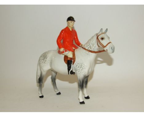 A Beswick Huntsman, standing, grey, 1501, gloss