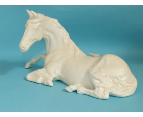 A Beswick horse, Spirit of Peace, 2916, and five others similar, all white and matt (6)