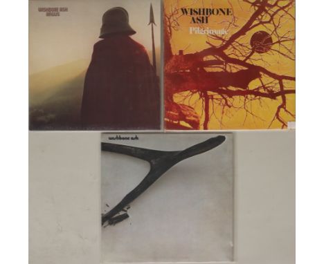 WISHBONE ASH - 1ST UK PRESSING LPs. Give that dog a bone(!) - 3 x original UK pressing LPs right here! Titles are Wishbone As