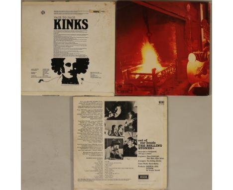 THE KINKS/STONES/TRAFFIC - CLASSIC MID 60s LPs. 3 x essential LPs from 1965, '66 and '67. Titles are The Kinks - Face To Face
