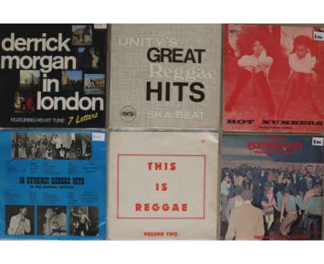 REGGAE - PAMA/ECONOMY 60s LPs. Crucial selection of 6 x in demand Pama classics! Titles are Derrick Morgan In London (ECO 10 