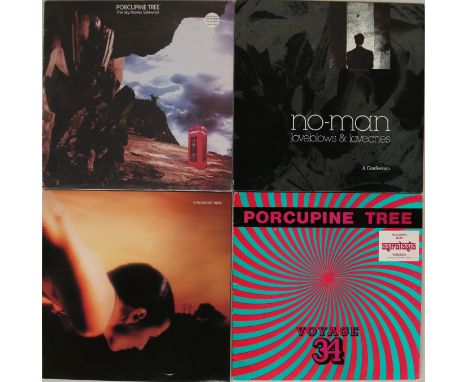 PORCUPINE TREE. Fantastic selection of 4 x long out of print LPs featuring the critically acclaimed Hertfordshire rockers. Ti