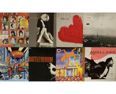 POP LPs. Another cool collection of 100 x (mostly 80s) Pop LPs. Artists/titles include Bangles - Different Light, Kim Wilde -