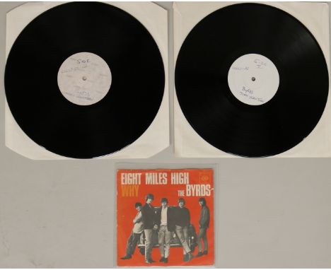 THE BYRDS - TURN TURN TURN UK TEST PRESSING & EIGHT MILES HIGH 7". Cool bundle featuring the UK test pressing and the 7" of E