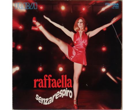 RAFFAELLA CARRA - RAFFAELLA SENZA RESPIRO LP (RCA ITALIANA PSL 10537). Who's up for a bit of Italian disco? Well ladies and g