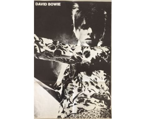 DAVID BOWIE STARMAN POSTER ORIGINAL. An original folded poster issued for the release of Starman in 1972. Measures 20 x 30cm.