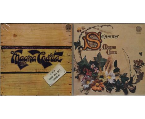 MAGNA CARTA - (UK) VERTIGO LPs. Freshly picked selection of 2 x original UK swirl LPs. Titles are Seasons (6360 003 - Ex+/Ex+