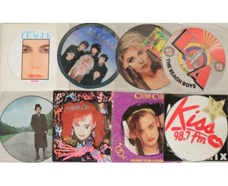SYNTH/POP PICTURE DISCS. Another lovely selection of LP/12" picture discs - 17 included. Artists/titles include The Human Lea