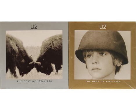 U2 - THE BEST OF LP COMPILATIONS. Original LP issues of the 2 x compilations showcasing the band's work from 1980 - 2000. Tit