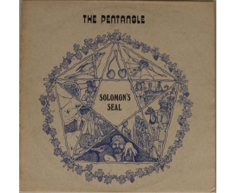 THE PENTANGLE - SOLOMON'S SEAL LP (UK TEST PRESSING K 44197). Very seldom seen UK white label test pressing of the wonderful 