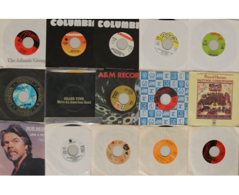 US (ISSUED) 70s ARTISTS 7". Smashing collection of over 200 x killer 45s. Artists/cat. numbers include Led Zeppelin (45-2986)