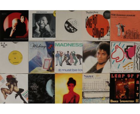 POP 7" - 1970s/90s. Smashing large collection of around 600 x 45s. Expect artists such as Monaco (573 190-7 ltd red vinyl), J