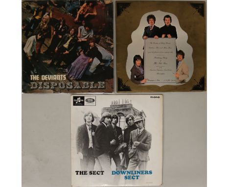 (UK ISSUE) 60s PSYCH RARITIES. Outrageous selection of 3 x monstrous LPs! titles are The Deviants - Disposable (1st UK Stable