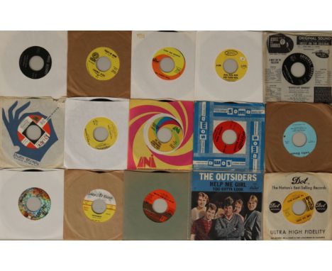 7" - GARAGE & PSYCH. Fuzzed out collection of 41 x cracking 45s! Artists/titles/cat. numbers include Kindred Spirit - Under M