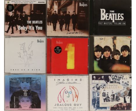 THE BEATLES. Wicked bundle of 19 x CDs with 1 x EP. CDs include 9 of the 3 inch CD singles - Can't Buy Me Love, Ballad Of Joh