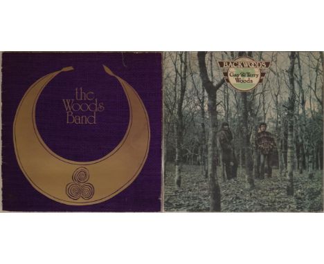 GAY & TERRY WOODS. 2 x sought after LPs from the acclaimed husband and wife duo. Titles are Backwoods (UK original Polydor 23