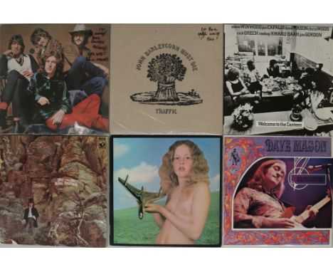 TRAFFIC, DAVE MASON/STEVE WINWOOD & BLIND FAITH LPs. Marvelous selection of 12 x LPs featuring projects from the founding mem