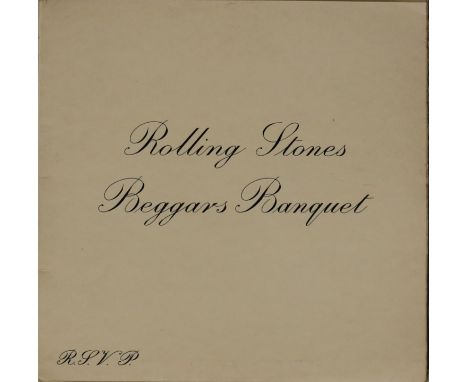THE ROLLING STONES - BEGGARS BANQUET LP (1ST UK MONO PRESSING). A neatly presented original UK mono pressing of the iconic 19